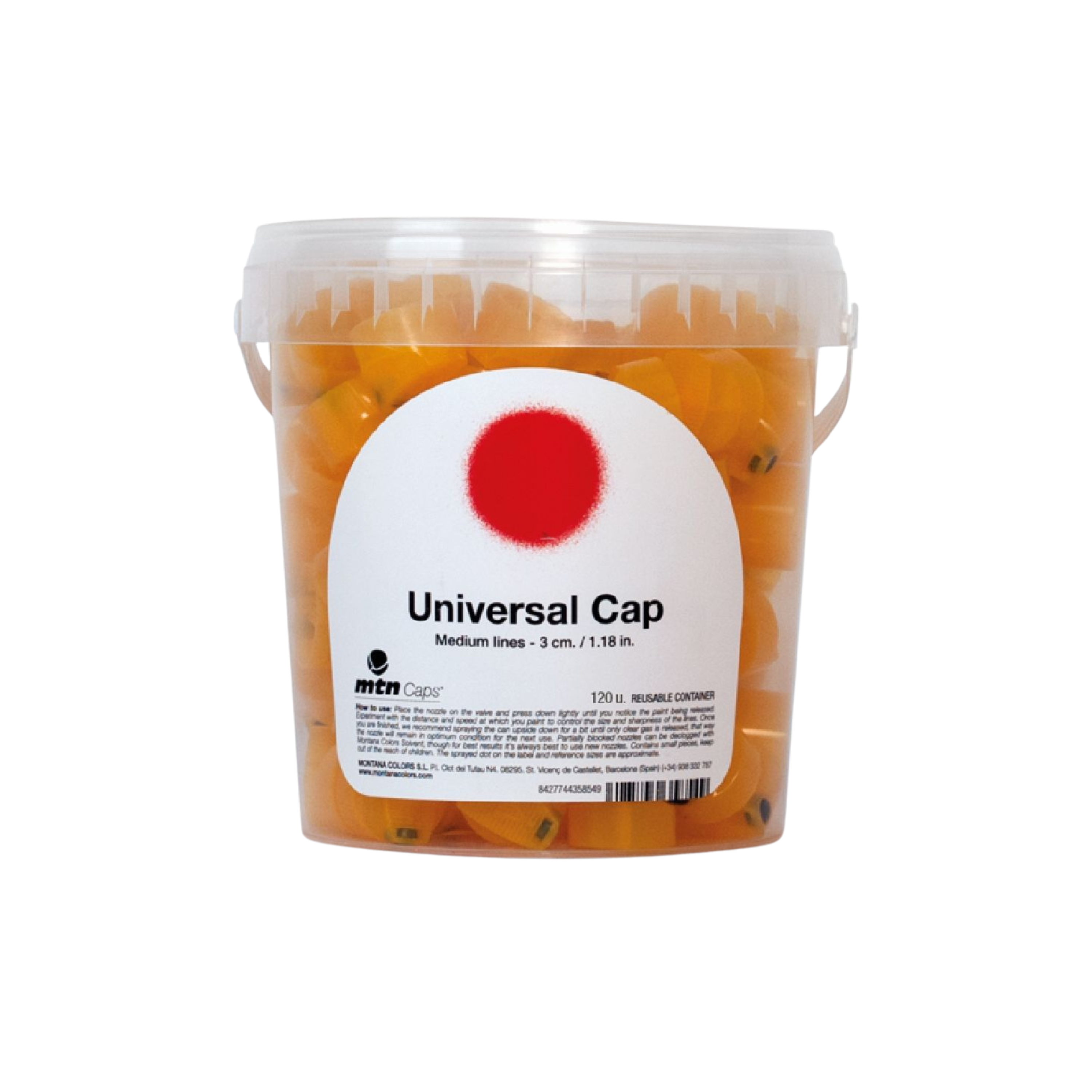 MTN Universal Cap Cubo 120 uds